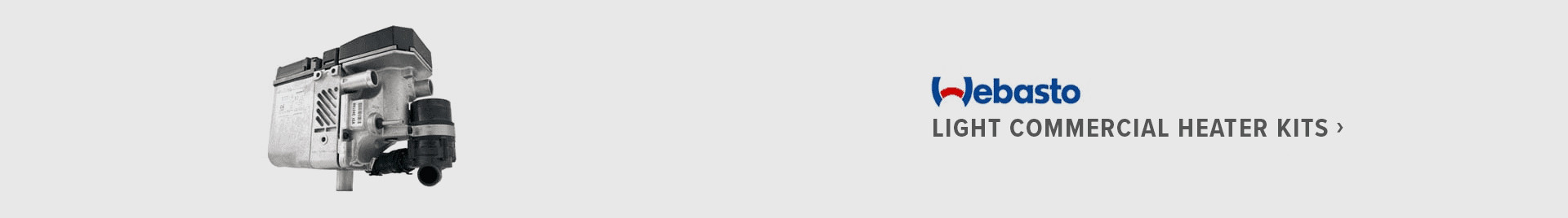 Webasto Light Commercial Heater Kits