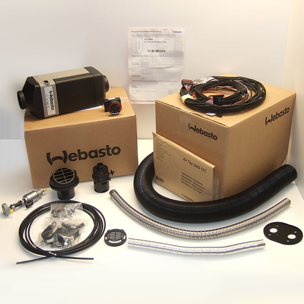 Webasto Air Top 2000 Stc Heater Diesel Single Outlet 12V Kit | 4111385C