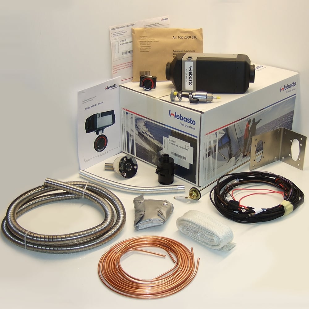 Webasto Air Top 2000 STC Marine Heater Kit 12v | 4111181A