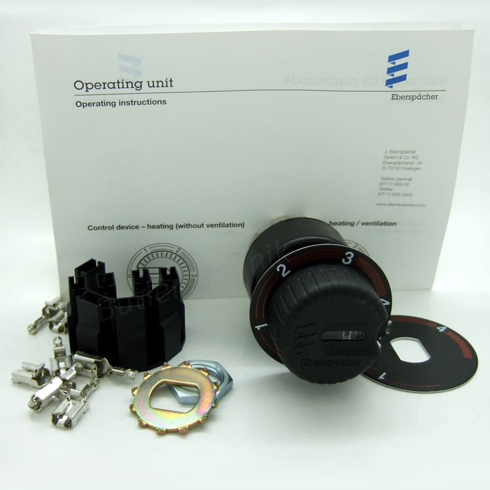 Eberspacher Heater Switch Rheostat 12V | 251895710000