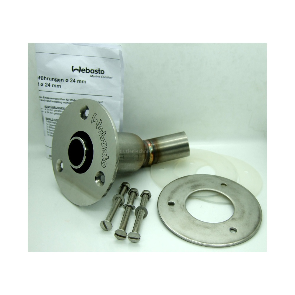 Webasto Heater Marine Exhaust Hull Skin Fitting 24Mm | 9018377A | 1320363A