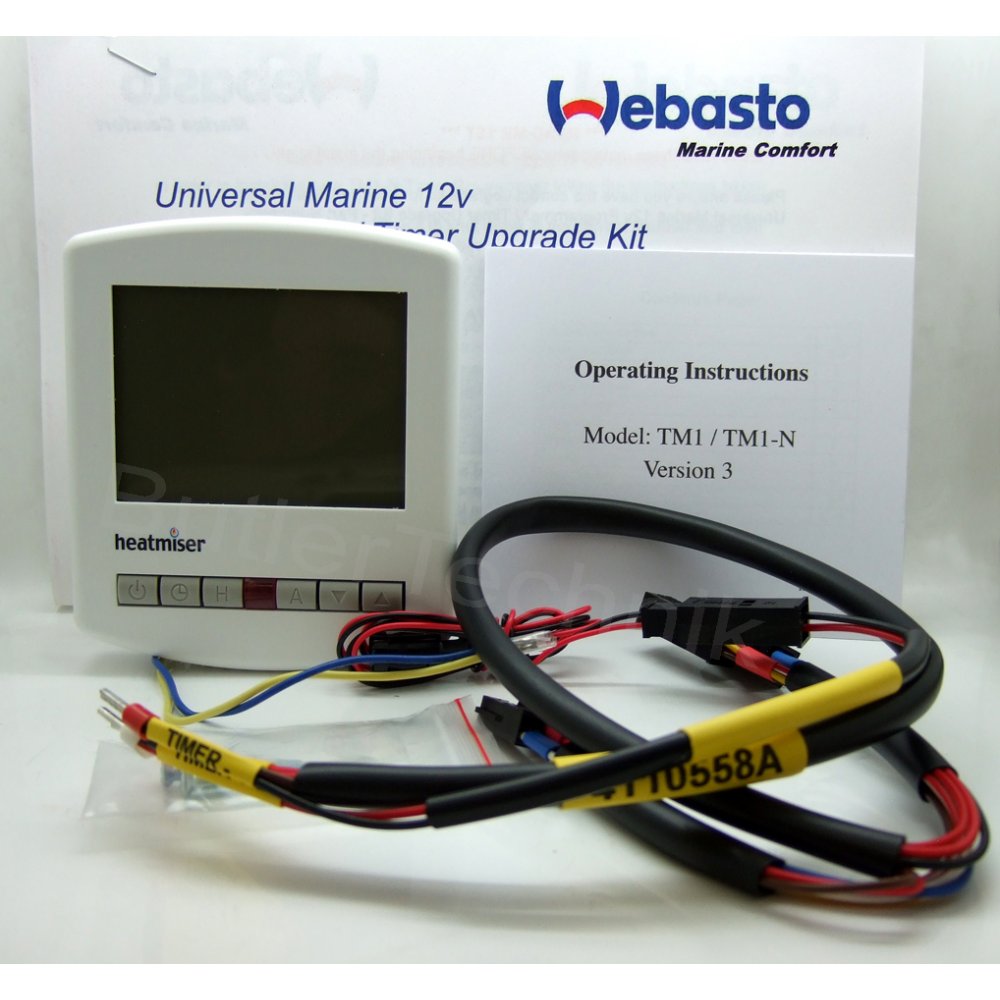 Webasto 7 Day Marine Timer programmer for Airtop EVO 3900 or EVO 5500 12v | 4110555A