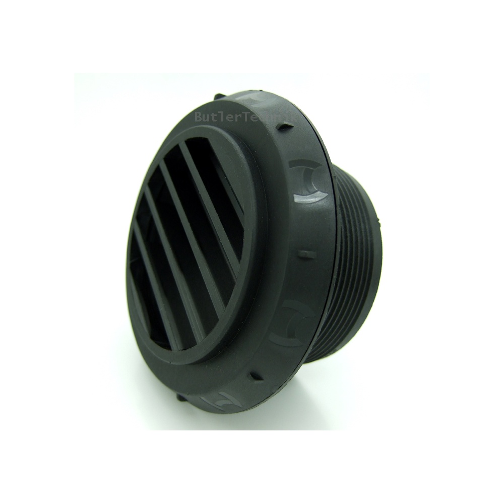 Webasto Black Rotating Air Outlet 60Mm Angled Louvre | 9012294A | 1320204A