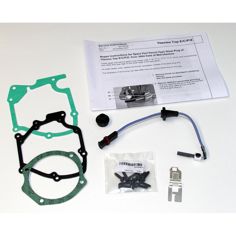 Webasto Thermo Top E/C/P/Z Glowpin Kit | 9017813B