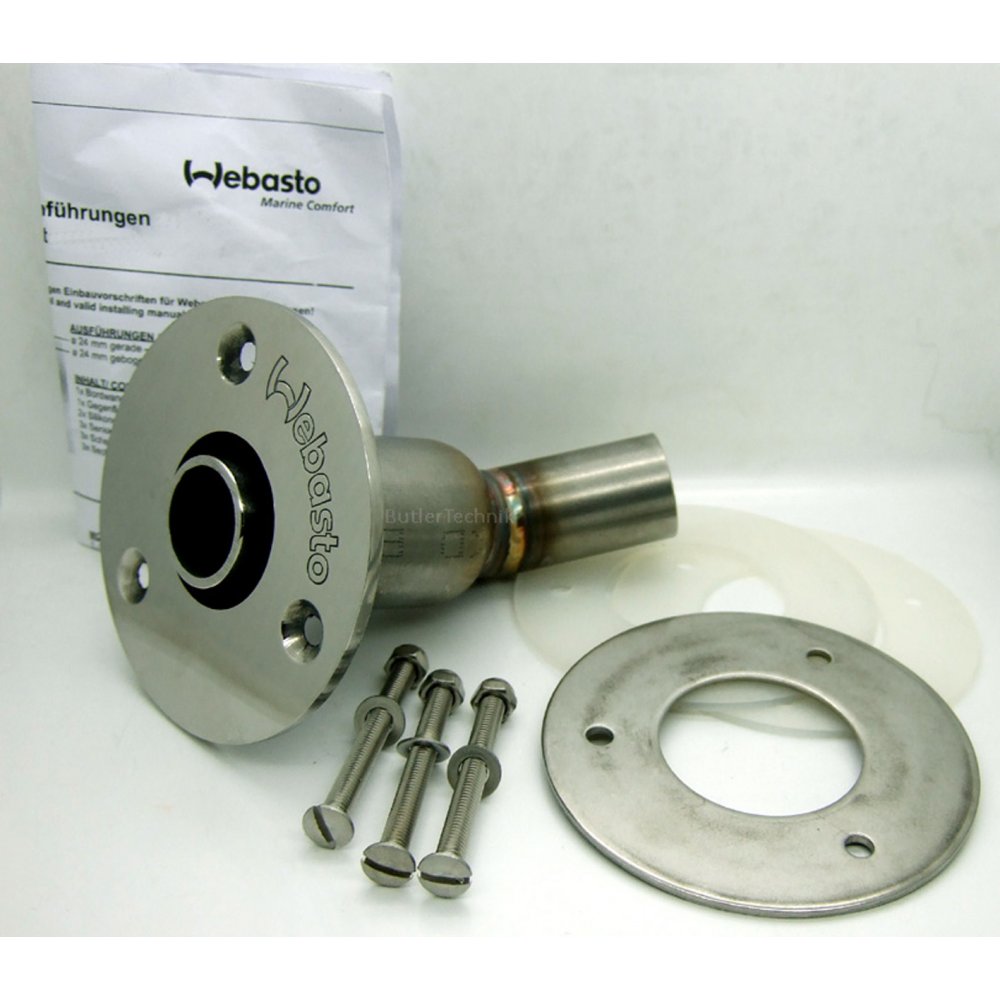 Webasto Heater Marine Exhaust Hull Fitting 38mm | 9018378A | 1320983A | 447633
