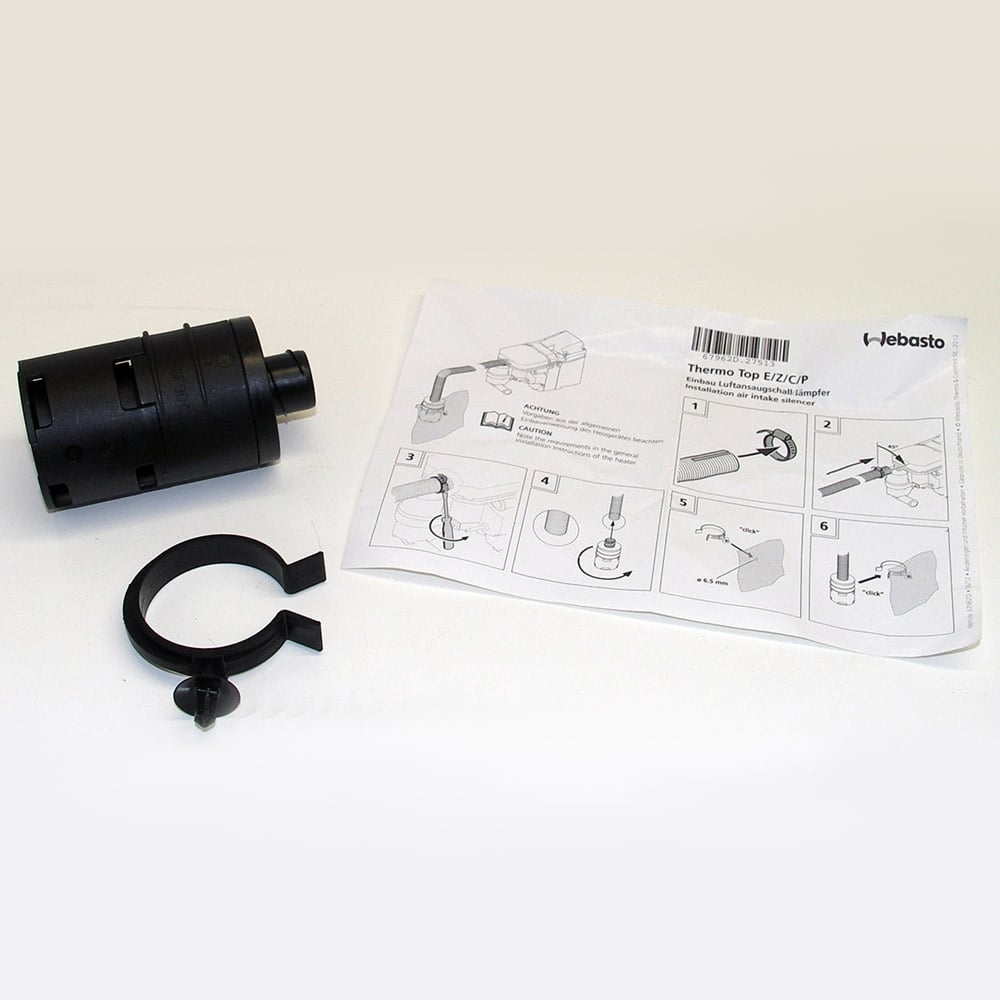 Webasto Air Inlet Silencer Thermo Top Air Top | 98141A | 9026725A