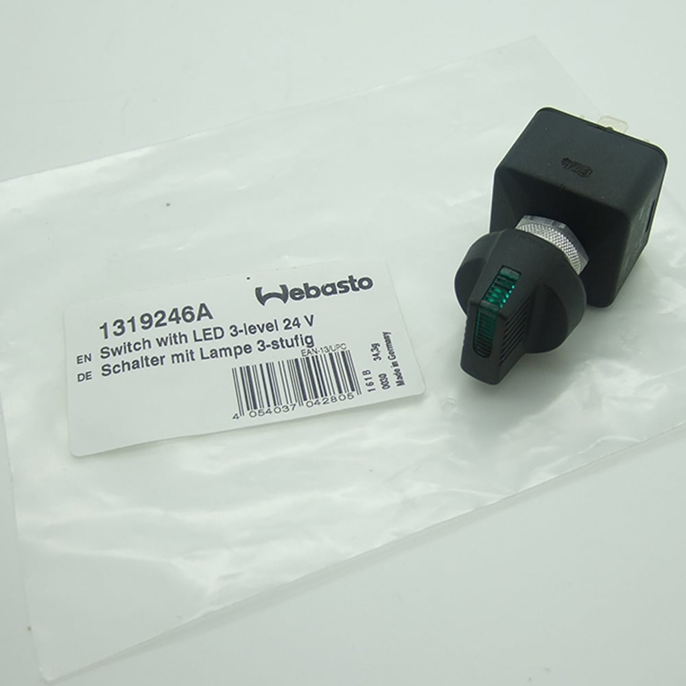 Webasto Heater 3 Position Switch - On Off Vent 24v | 103877