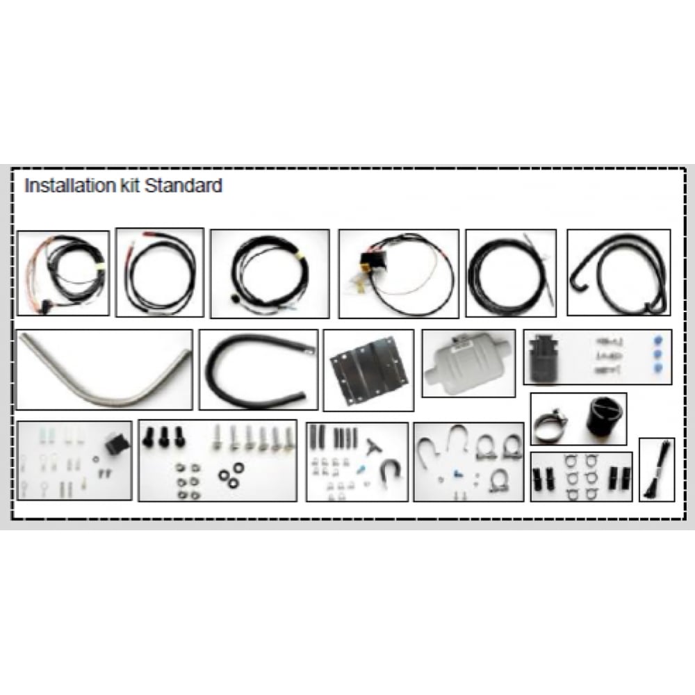 Webasto Thermo Pro 50 Eco Universal Installation Kit