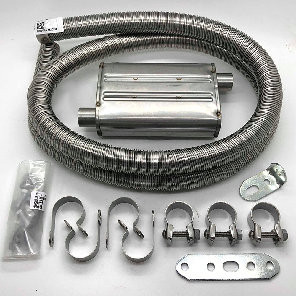 Webasto Exhaust Silencer - Dual Top Rha 100 / 101 / 102