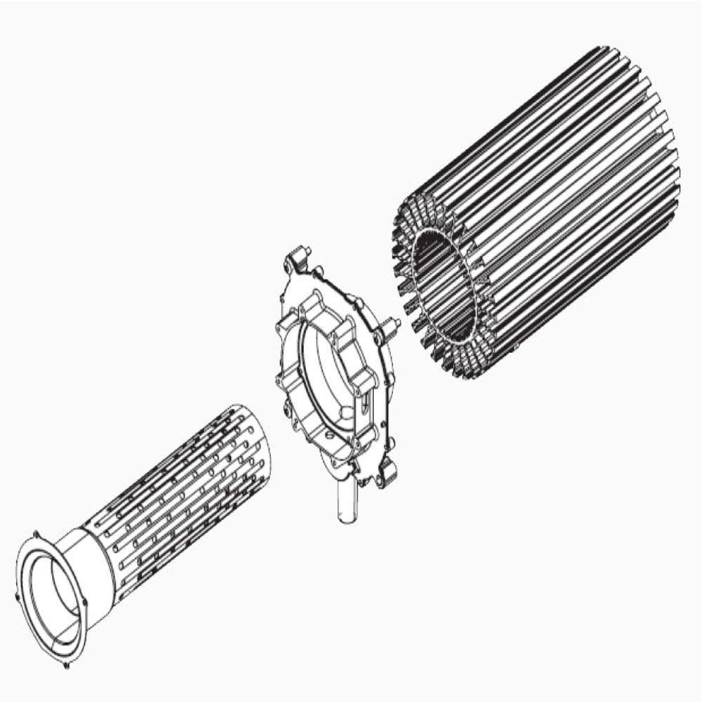 Webasto Heat Exchanger - Dual Top