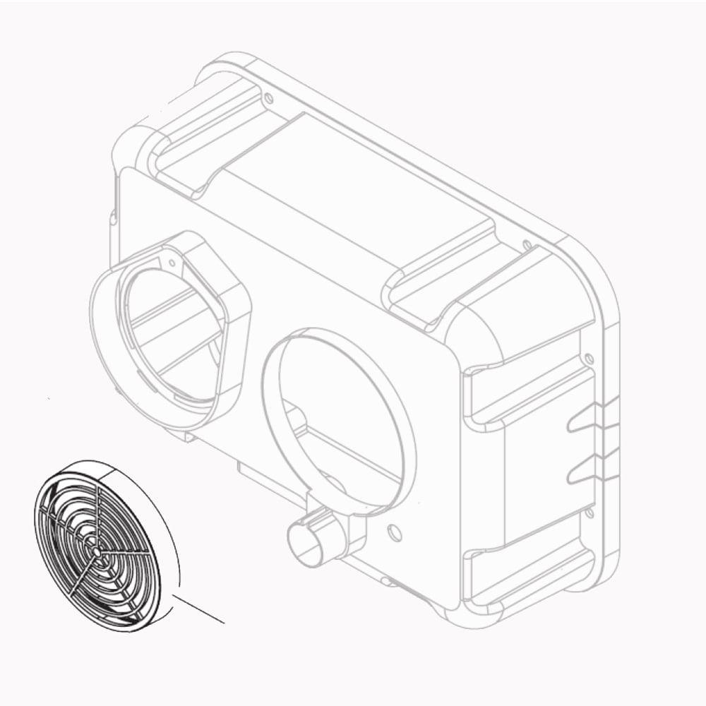 Webasto Air intake Grille - Dual Top