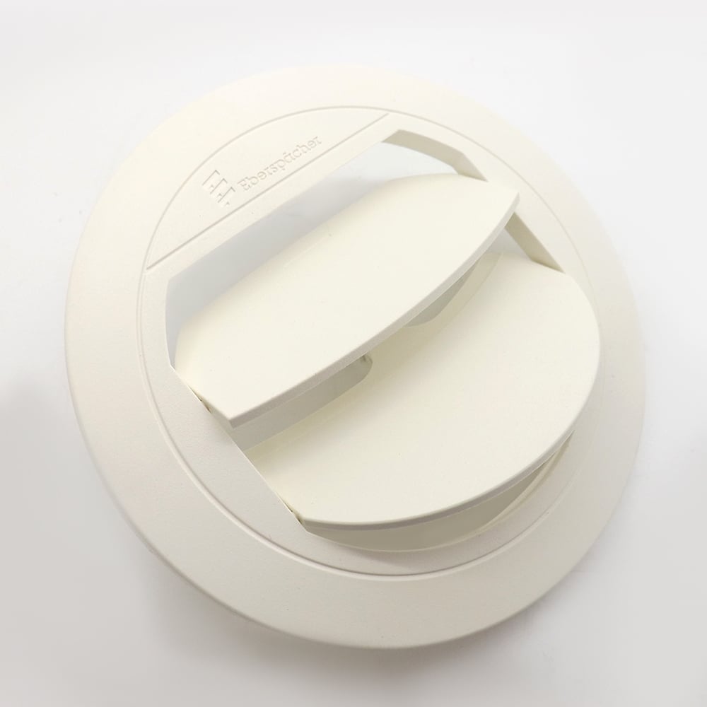 Eberspacher White Heater Air Outlet Fascia 90 Or 75Mm Ducting | 221000010077