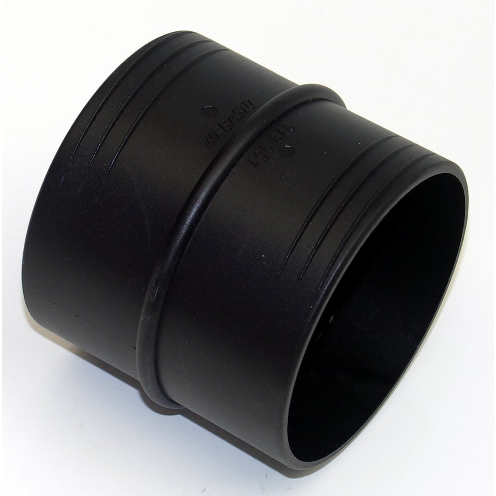 Webasto Black 80Mm Straight Air Ducting Connector