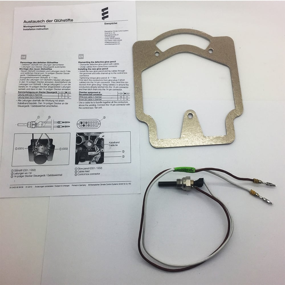 Eberspacher Glow Pin & Gasket Hydronic M-Ii - 24V
