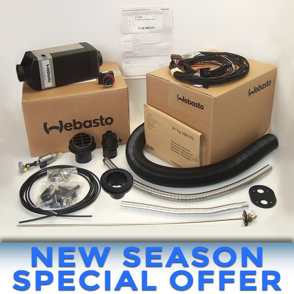 Webasto Black Air Top Heater 2000Stc 24V Kit
