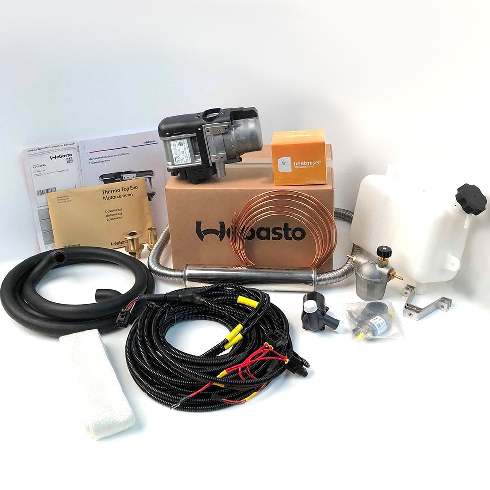 Webasto Thermo Top Evo 5 Diesel Narrowboat kit with seven day timer