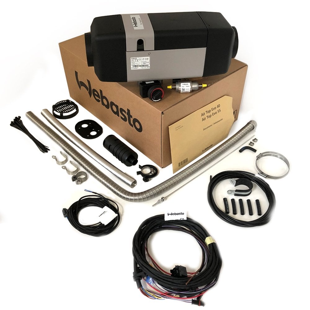 Webasto Air Top Evo 40 4Kw 13650 Btu Diesel Heater Rv Kit 12V