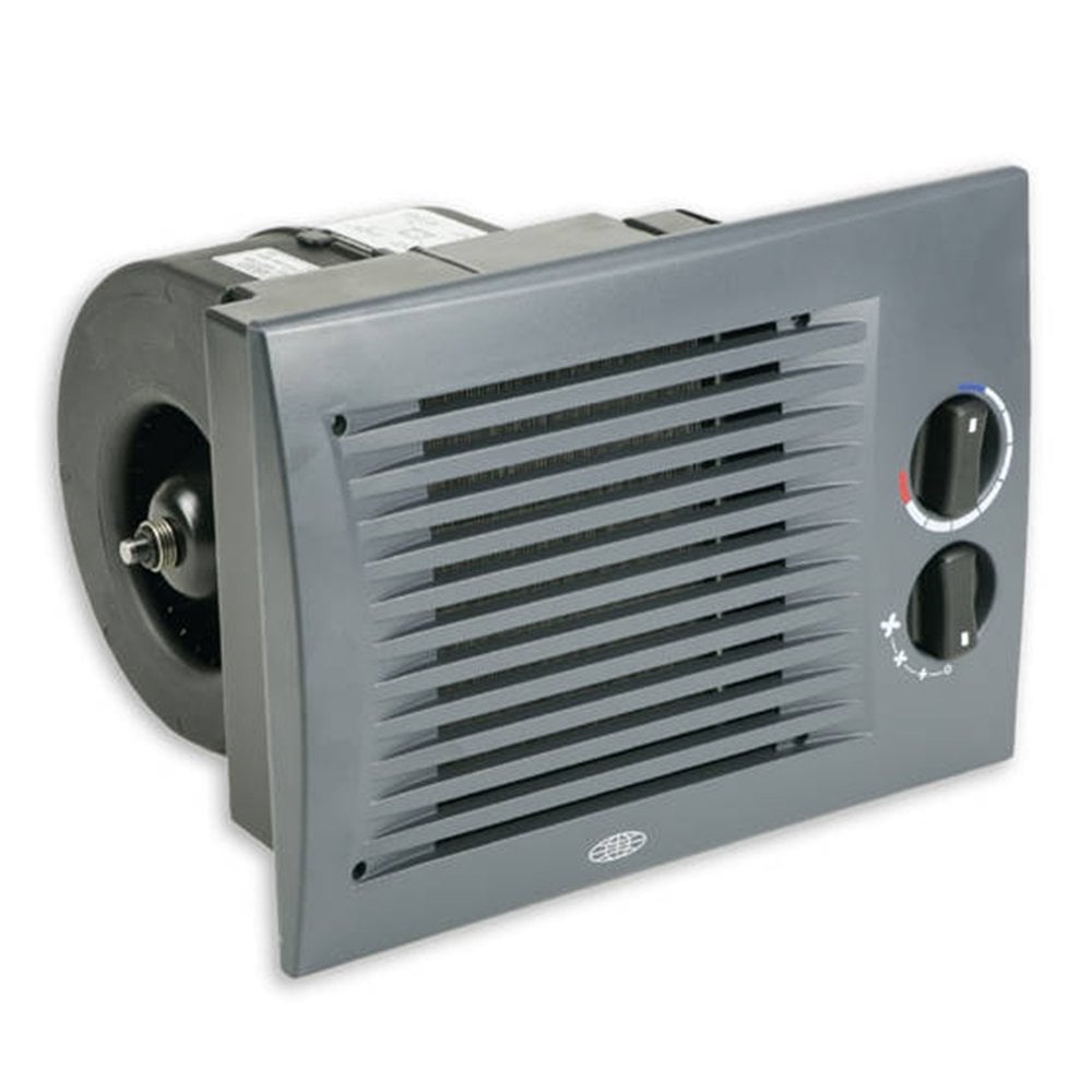 Siroco Anthracite Water Heater Matrix Arizona Speed Low Noise Blower 12V 4.7Kw Output Size 3