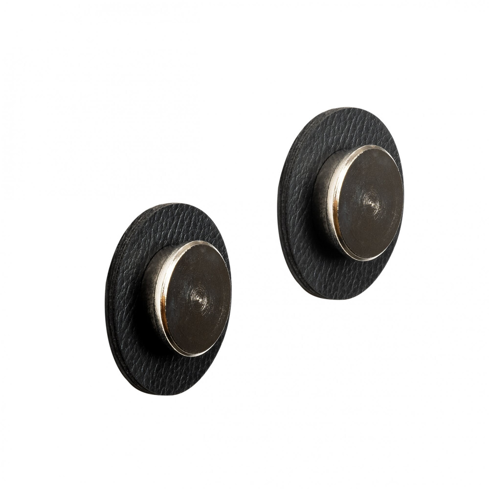 Silwy Black Magnetic Smart Pins With Metal Nano-Gel Pads - 2 Pack