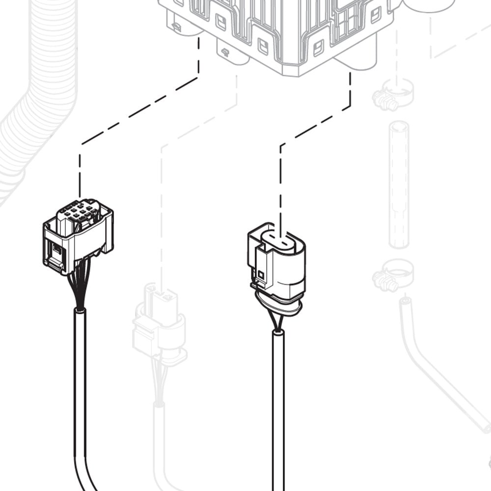 Eberspacher Hydronic S3 D5E D4E CS S+ Wiring Harness Complete | 252933801100