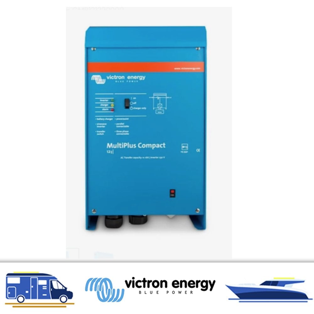 Victron Multiplus Compact Inverter Charger 12V 800Va 230V Ve.bus | Cmp128010000