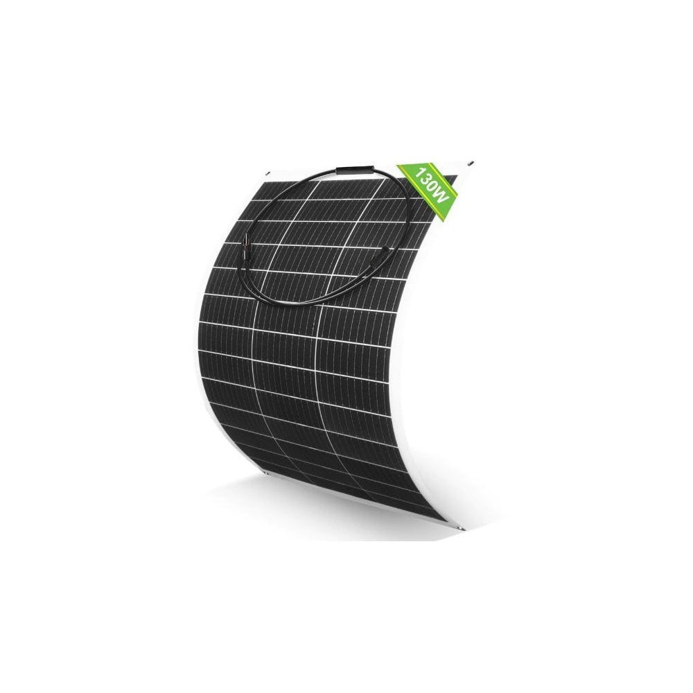 Victron Eco-Worthy 130W 12V Flexible Mono Solar Panel For Use With Mppt