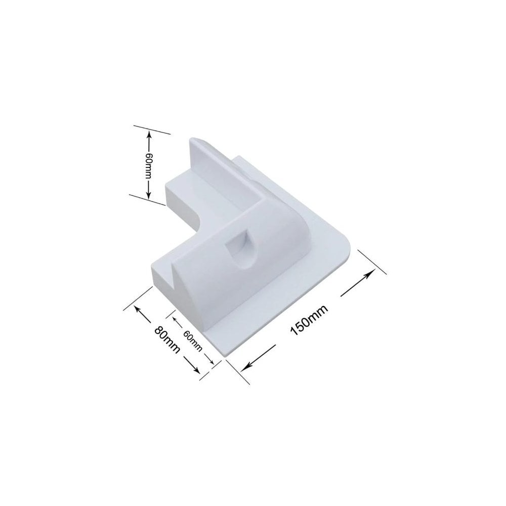 Victron Eco-Worthy Solar Panel Mount 4 X Corner Brackets For Solar Panels