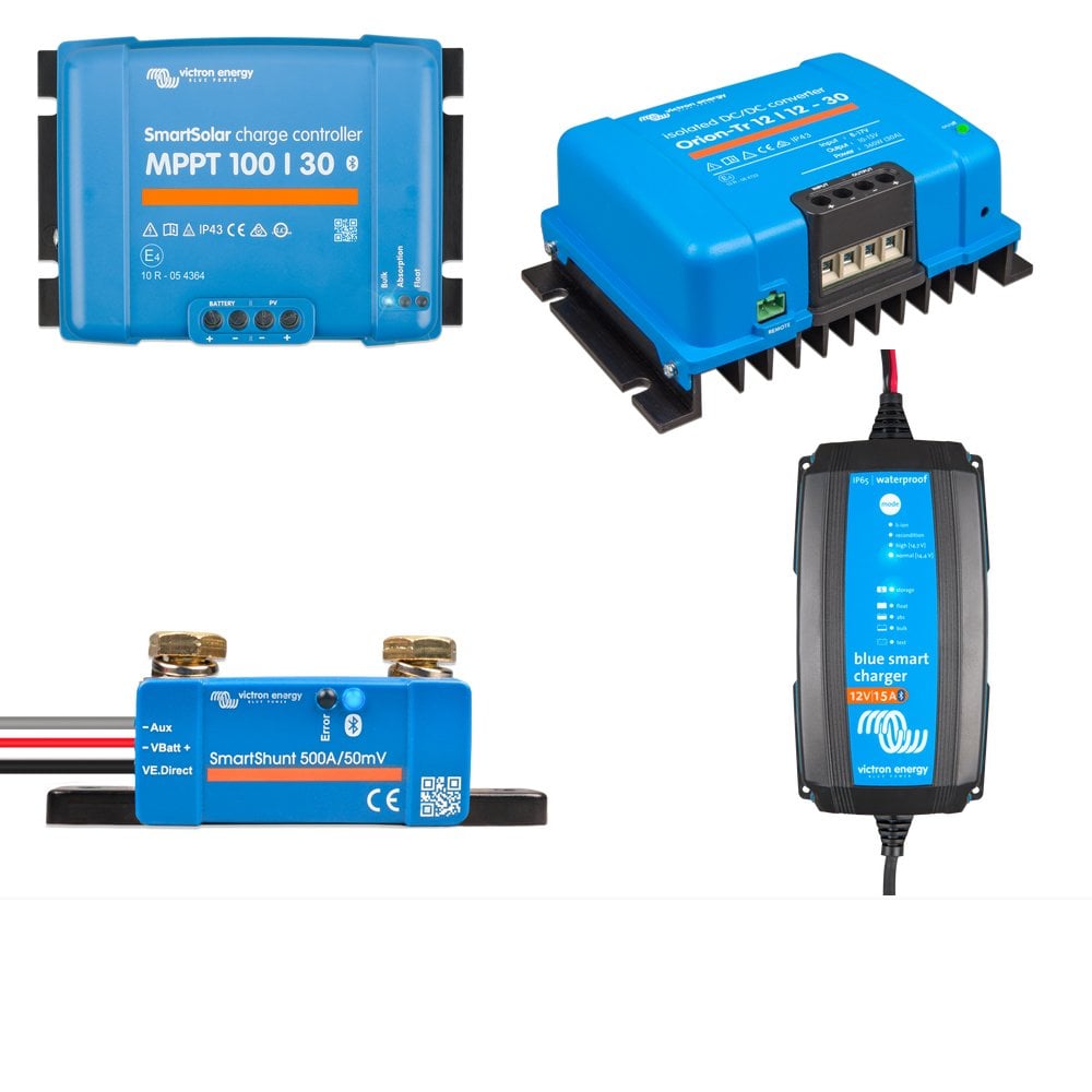 Victron Blue Battery Charging Upgrade Kit For Campervan, Rv And Marine