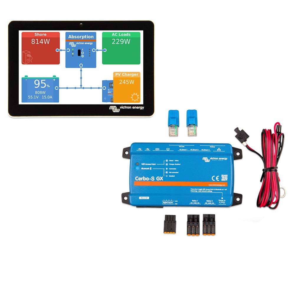Victron Cerbo S Gx With Touch 50 Monitoring Kit