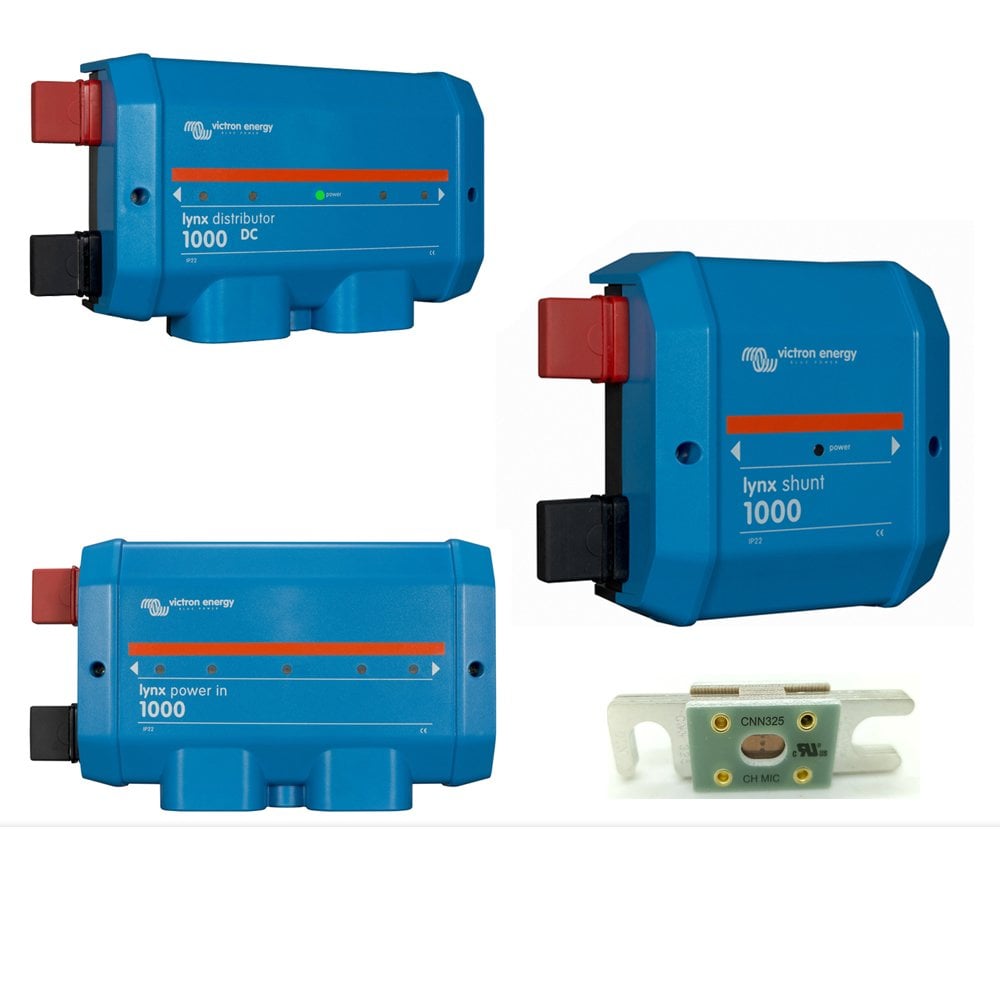 Victron Lynx Distribution System With Distributor Powerin Shunt And Cnn Fuse Size 4
