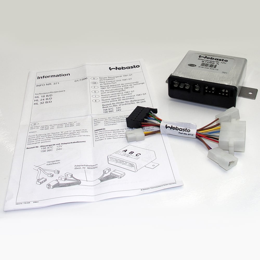 Webasto HL18, HL24 or HL32 heater control unit 12v | 15697C