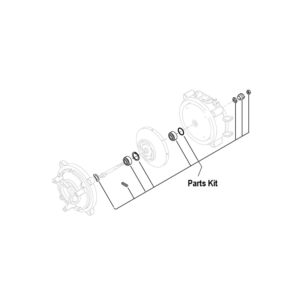 Webasto DBW Bearing Kit | 378321