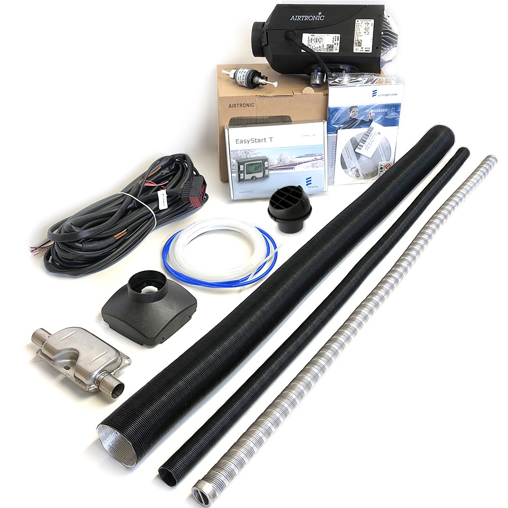 Eberspacher Espar Airtronic D2 2Kw 7500 Btu Diesel Heater 12V Inc Easy Start T Diagnostic Timer Control