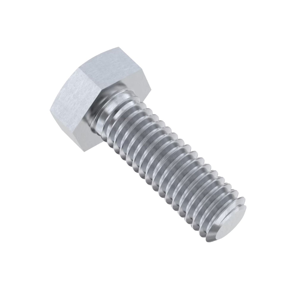 Butler Technik Stainless Steel Bolt M6 x 12mm Full Thread Hexagonal Head 10mm Socket DIN933 A2