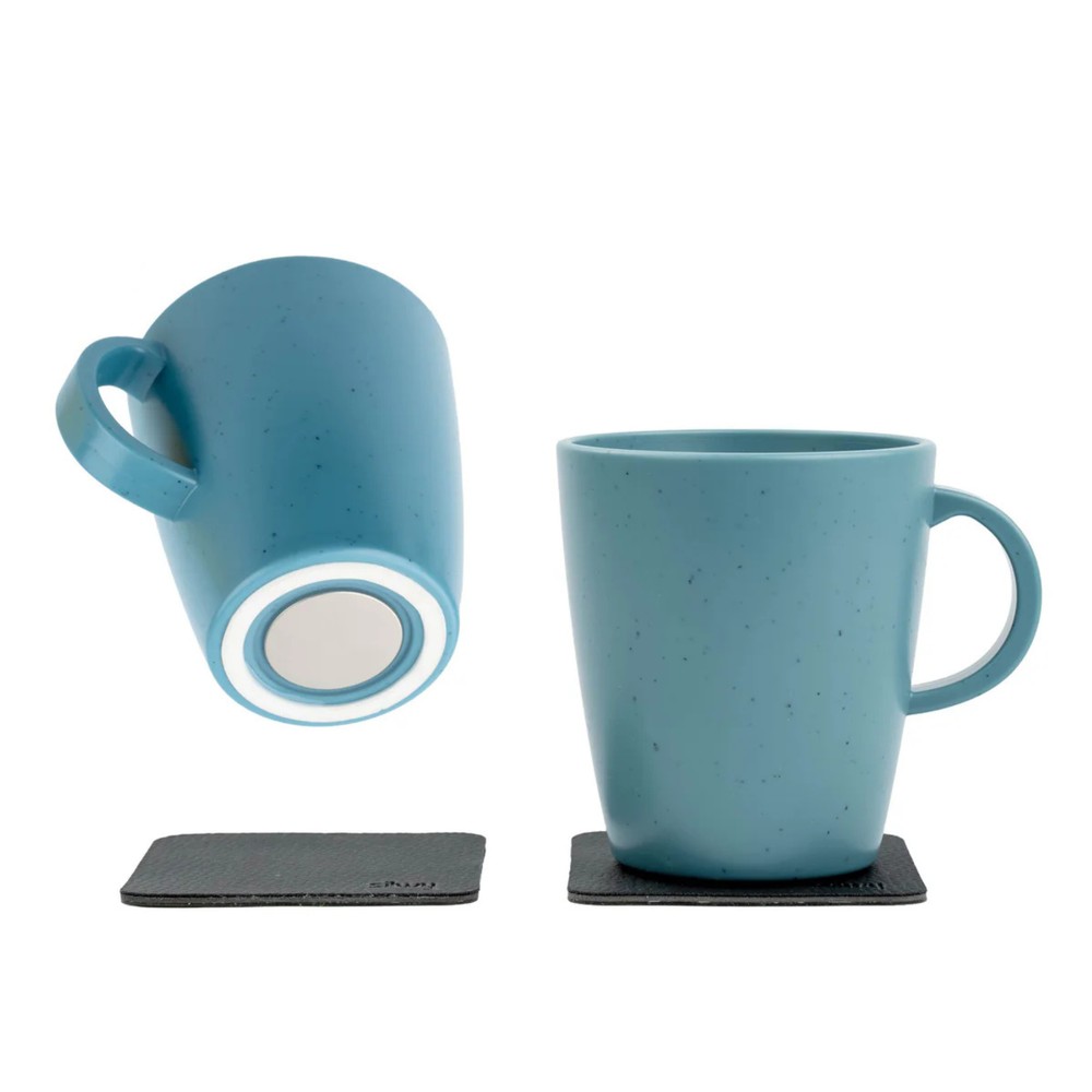 Silwy Magnetic Plastic Cups DOLOMIT BLUE