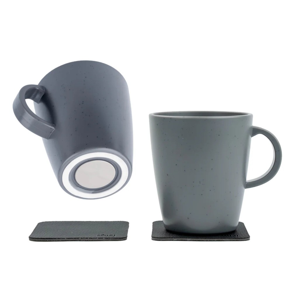 Silwy Grey Magnetic Plastic Cups Dolomit