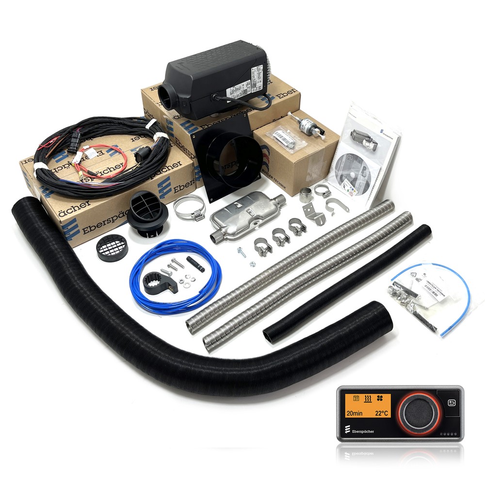 Eberspacher Espar RV Diesel Heater Airtronic S3 D2L Comfort Kit 12v 2.2kW 7500BTU