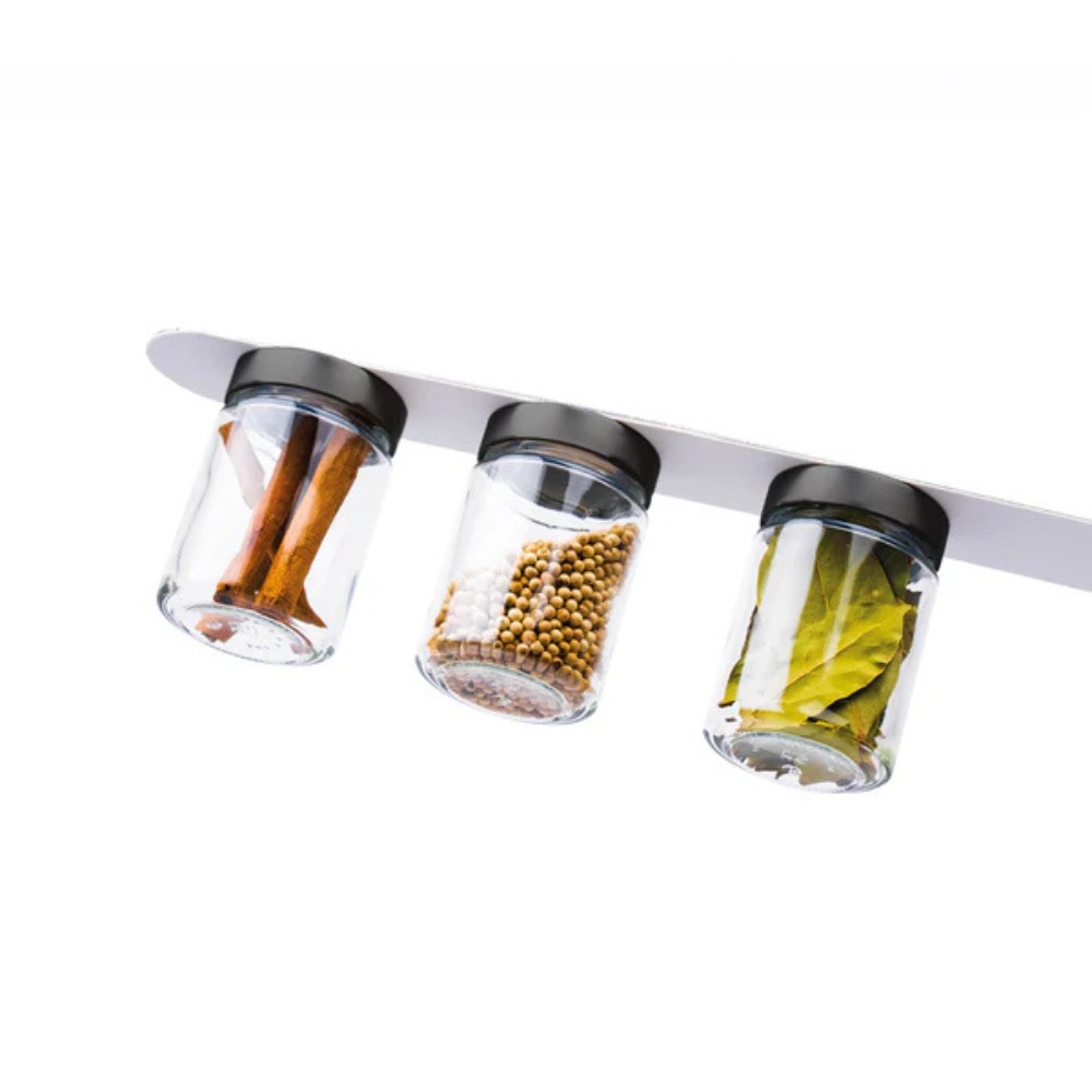 Silwy Magnetic Glasses for delicacies inc. strip - WHITE & CLASSY (192 ml)