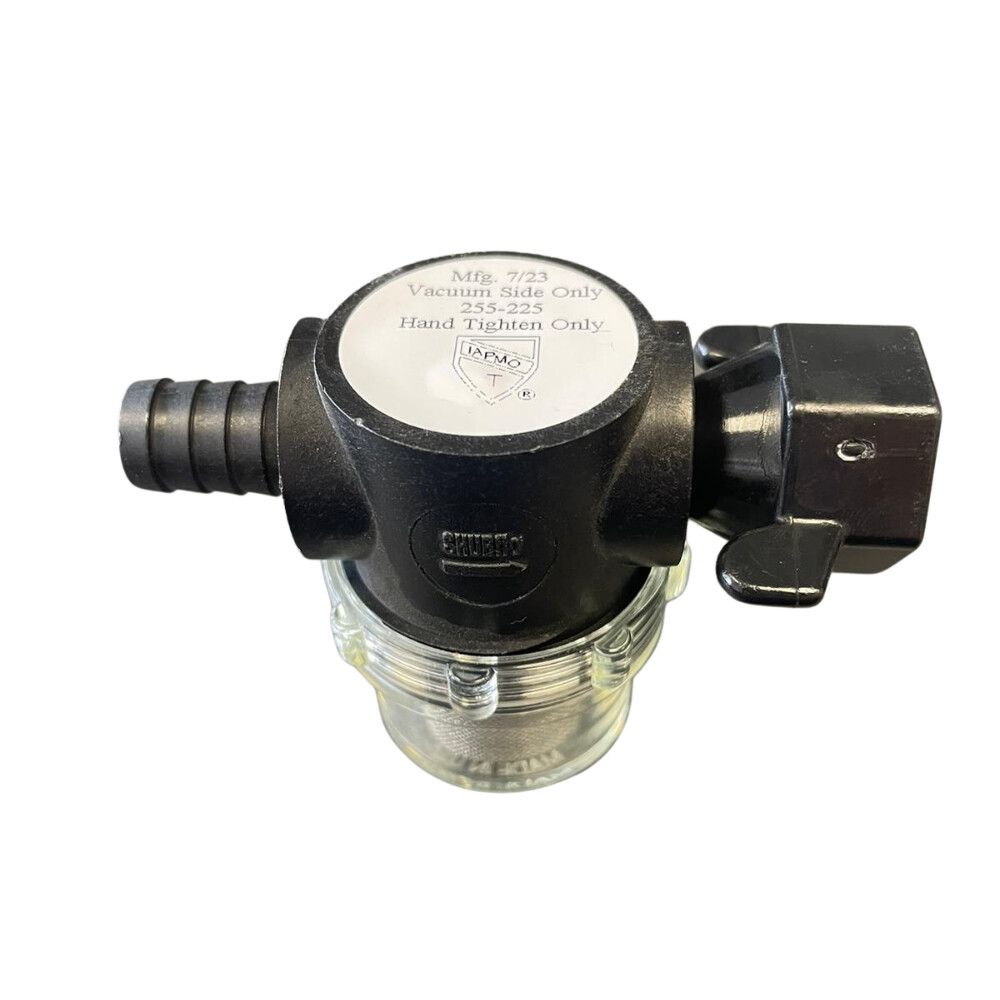 Shurflo Strainer With Hose Tail | 255-225